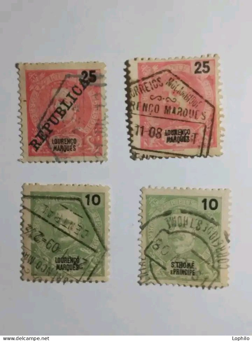 PORTUGAL   Carlos I   Lourenco Marquez - Used Stamps