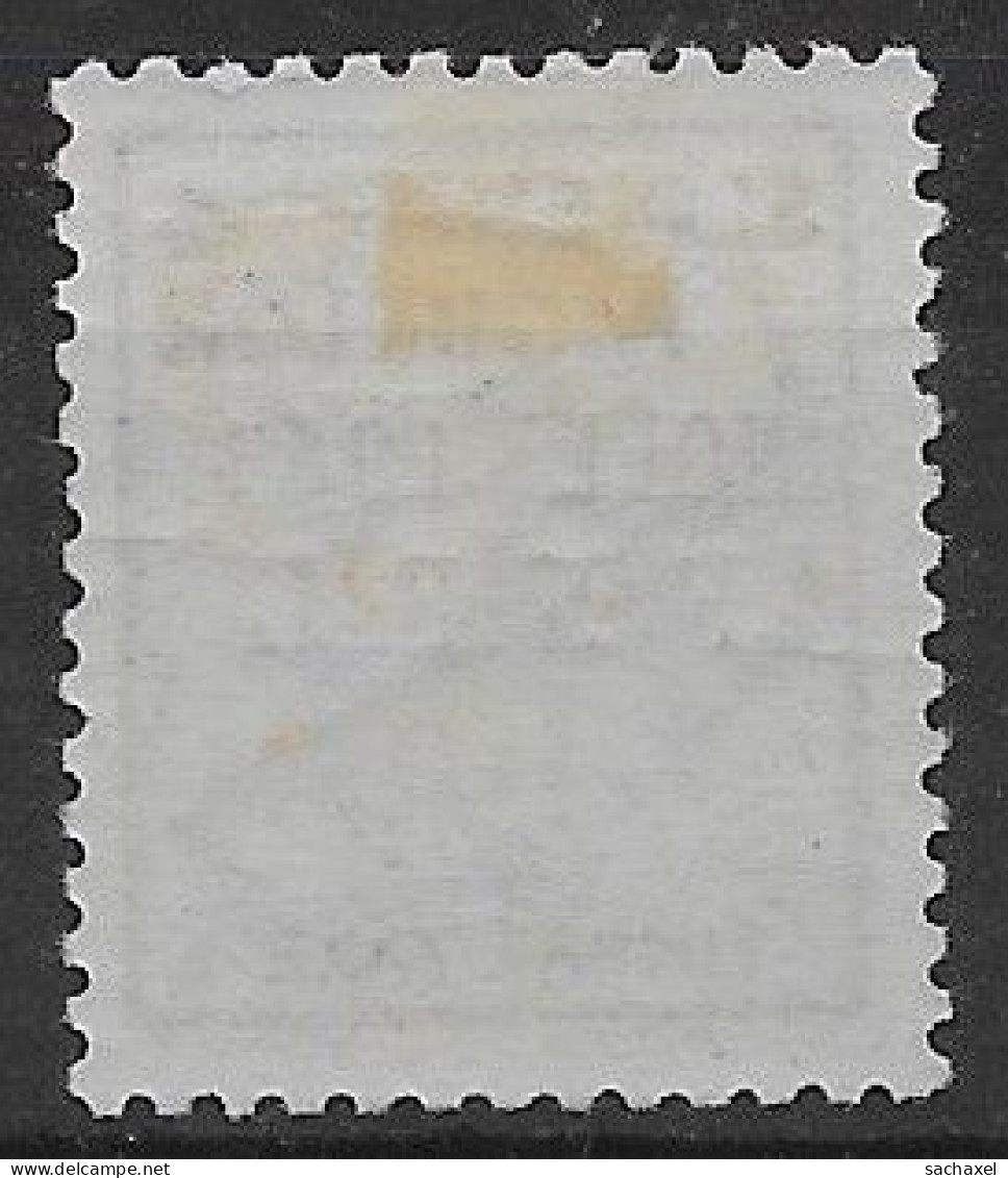 1941 Saint Pierre Et Miquelon N° Tx 43  Nf*  MLH. Timbre-taxe . Noël 1941 F.N.F.L. - Postage Due