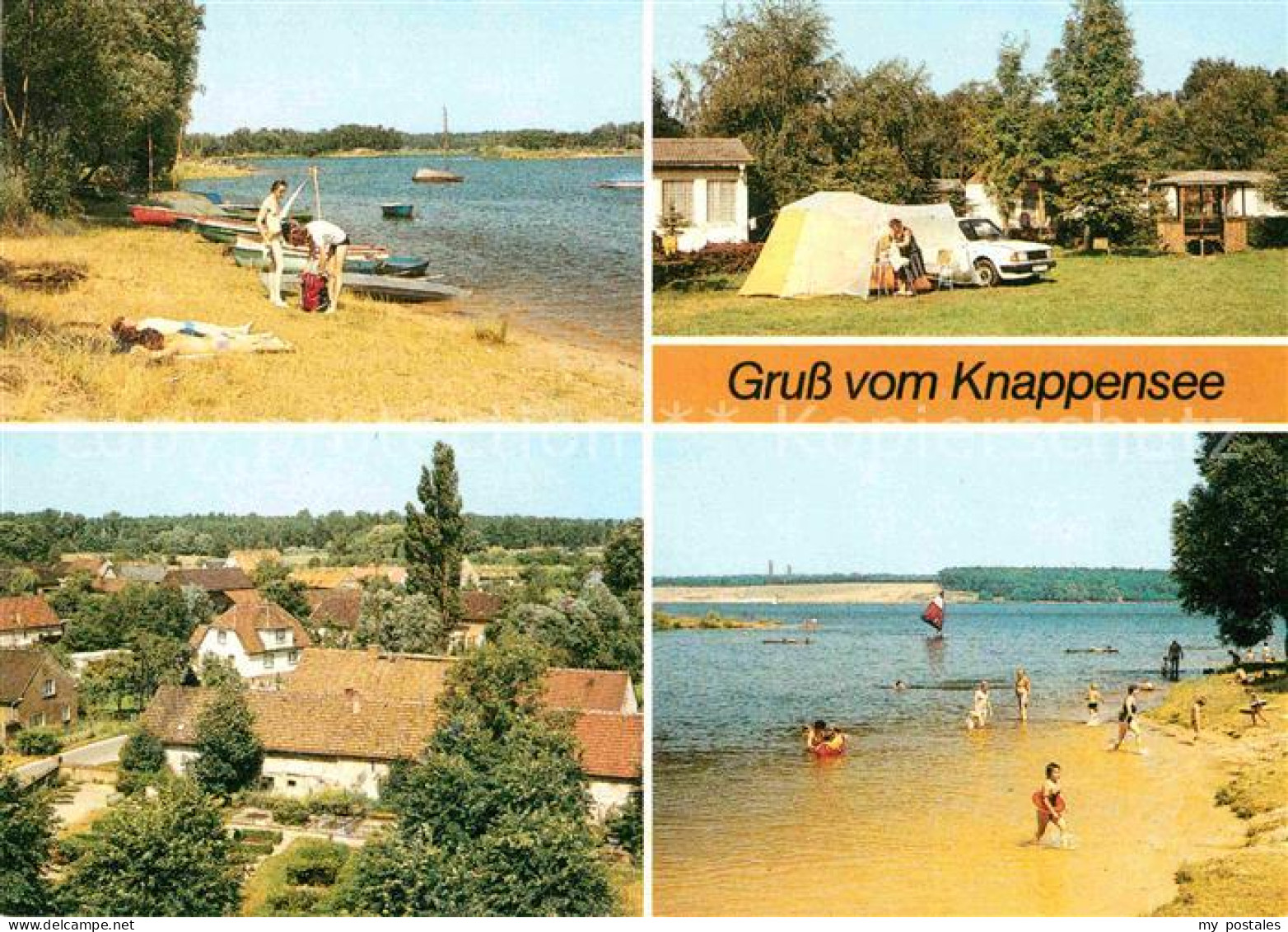 72646248 Gross Saerchen Strand Campingplatz Knappensee Teilansicht Lohsa - Lohsa