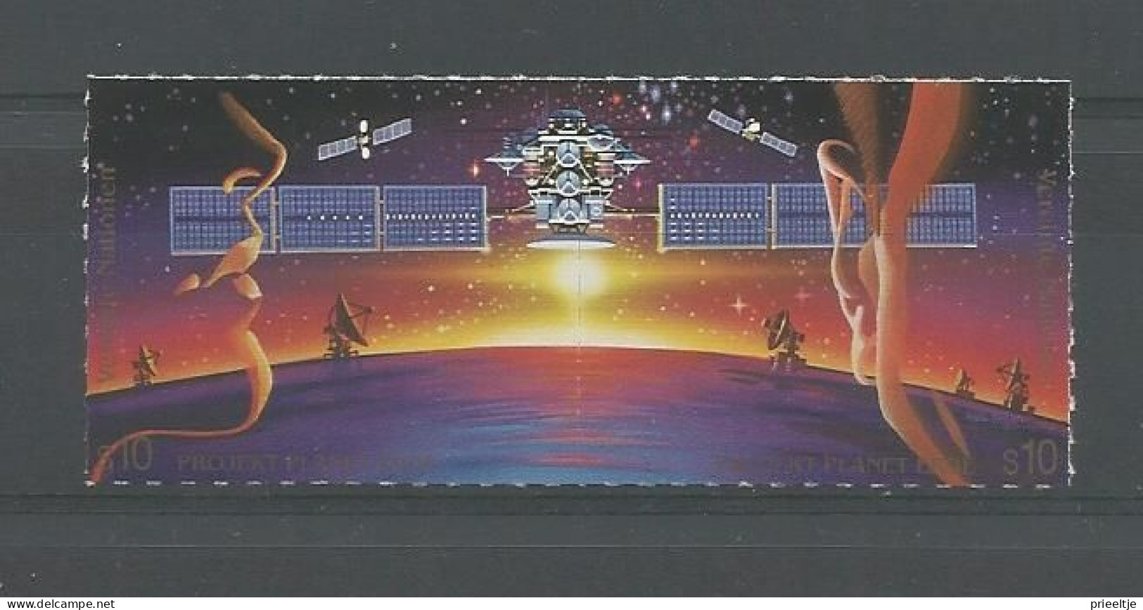 United Nations V. 1992 Space Pair  Y.T. 145/146 ** - Unused Stamps