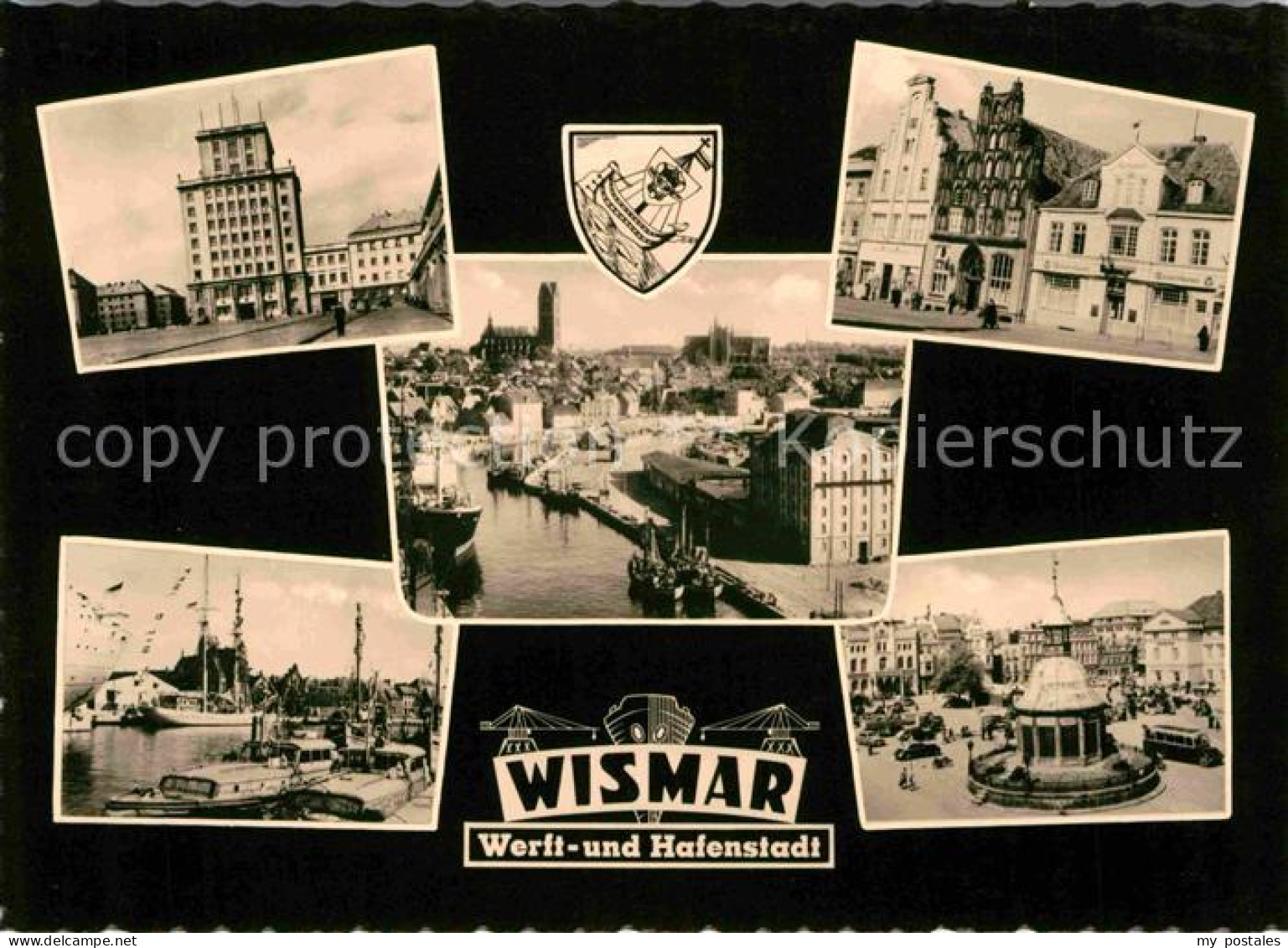 72645902 Wismar Mecklenburg Werft- Und Hafenstadt Wismar - Wismar