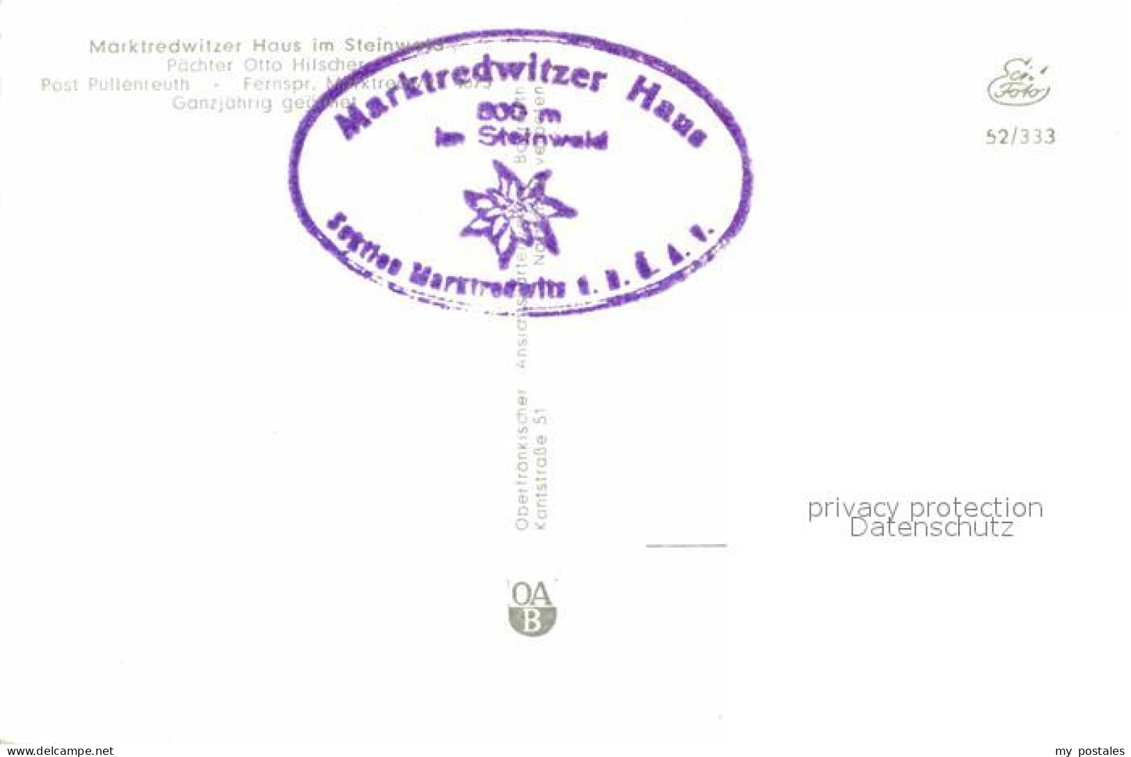 72645794 Marktredwitz Im Steinwald Marktredwitz - Marktredwitz