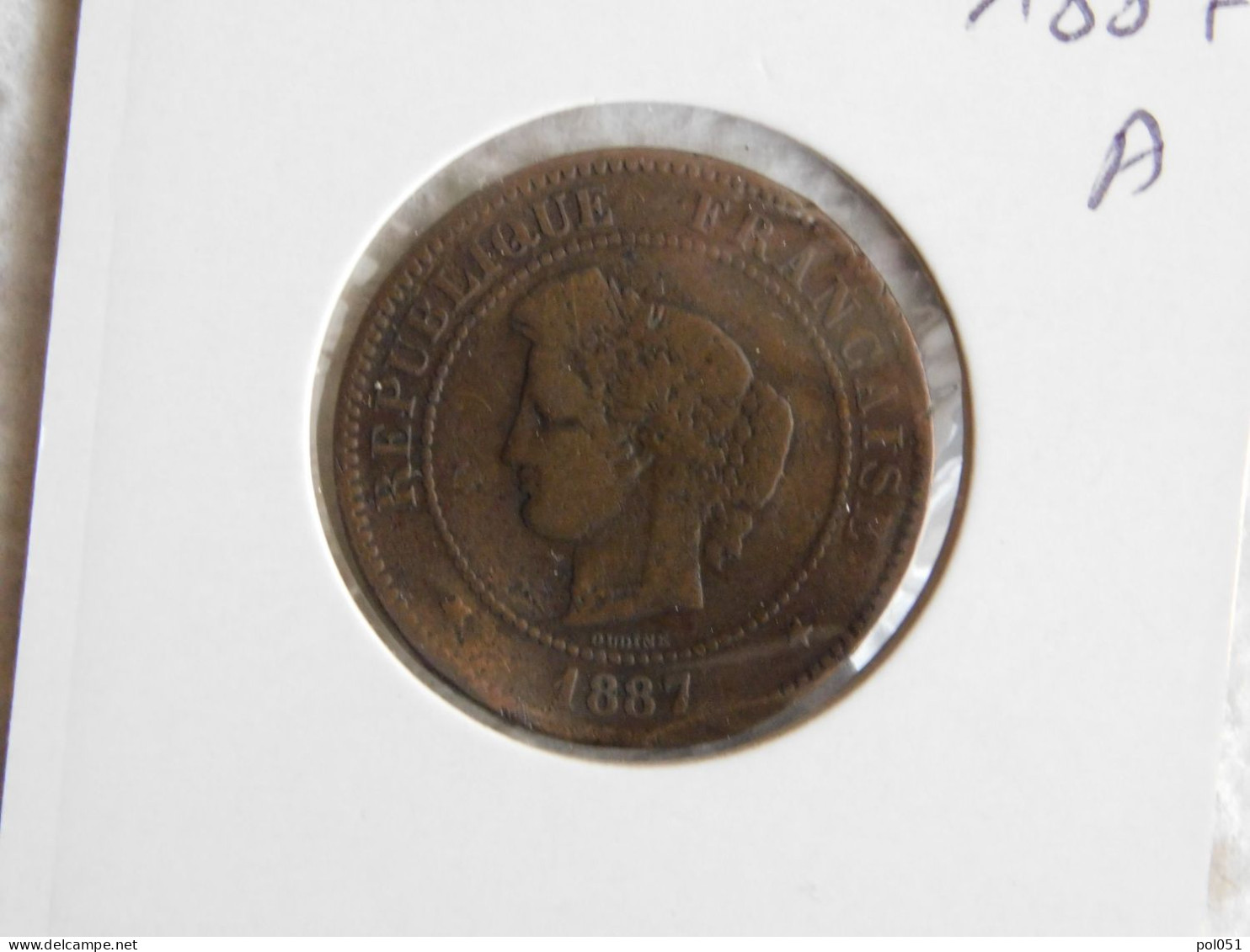 France 5 Centimes 1887 A (143) - 5 Centimes