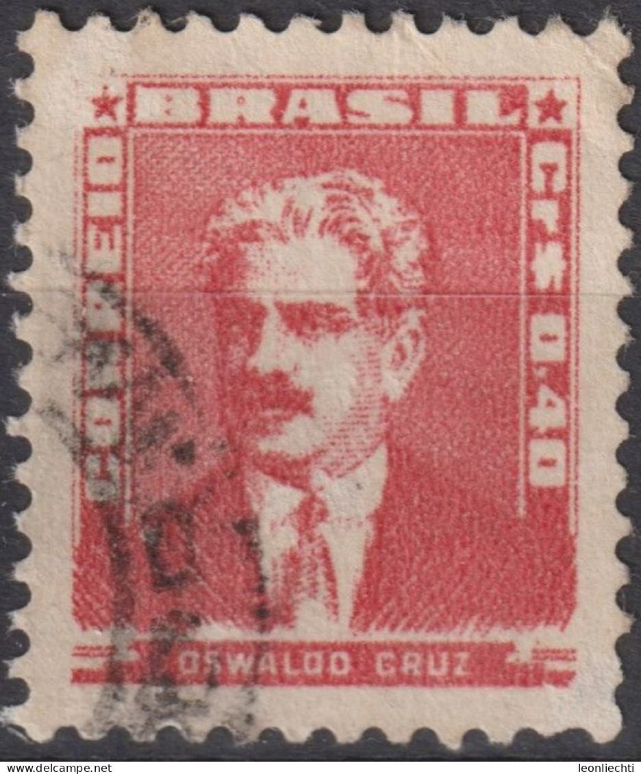1954 Brasilien ° Mi:BR 851XI, Sn:BR 791, Yt:BR 580, Oswaldo Cruz - Oblitérés