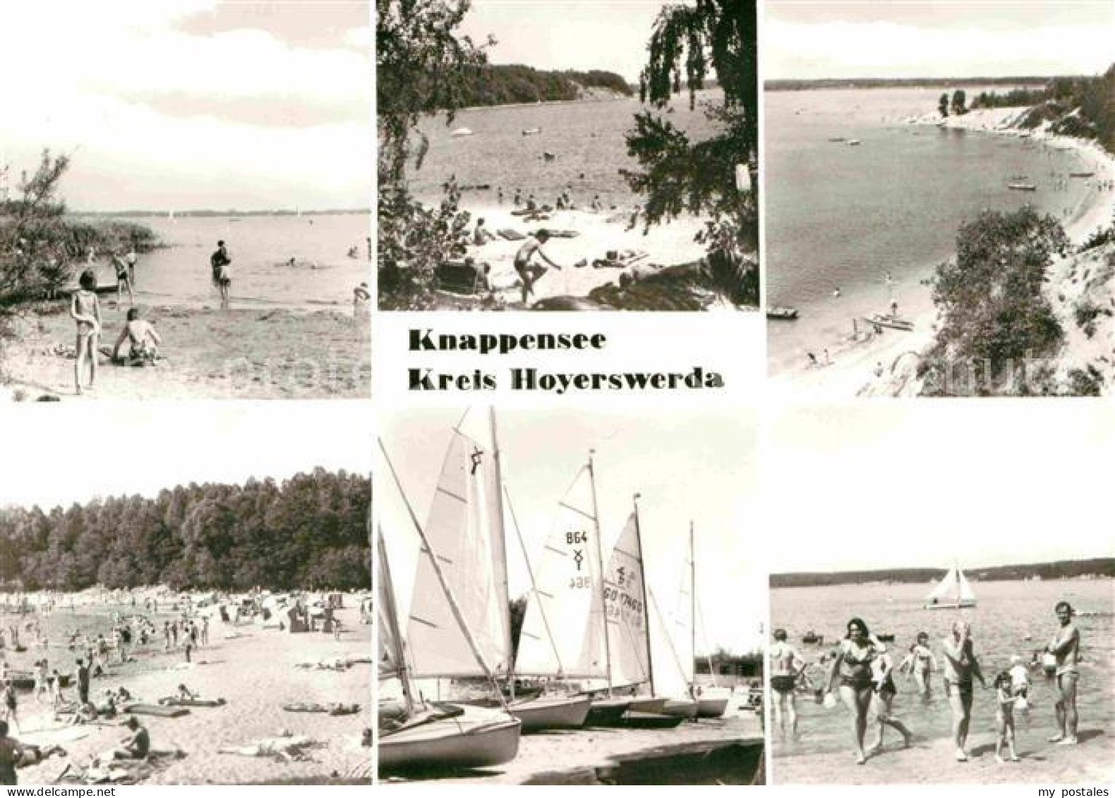 72644757 Knappensee Oberlausitz Segelboote Maukendorfer Strand Koblenzer Bucht K - Lohsa