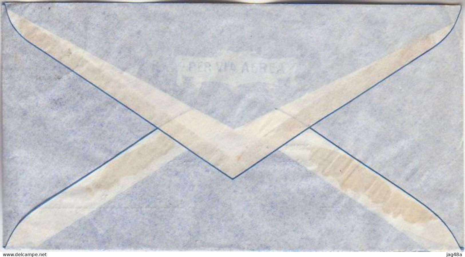 PORTUGAL. 1951/Lisboa, Airmail Envelope/scarce Mixed Franking. - Storia Postale