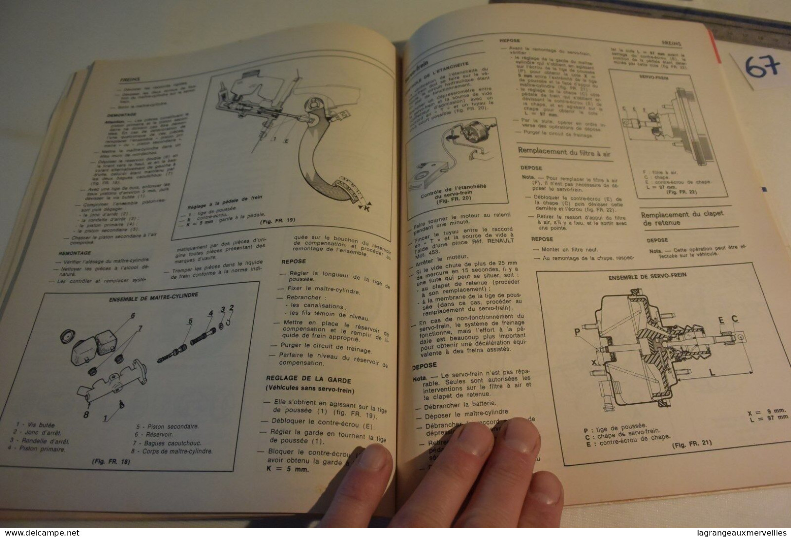 C67 Livre - Manuel Pratique De Technique Automobile - Renault 14 - Auto