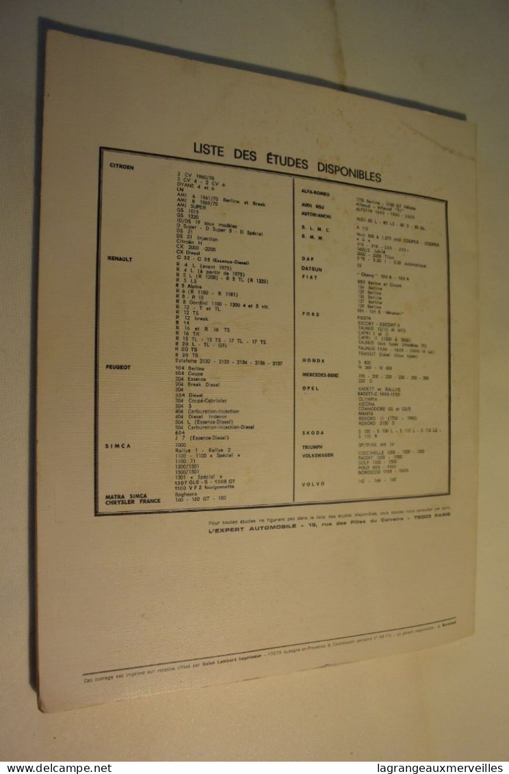 C67 Livre - Manuel Pratique De Technique Automobile - Renault 14 - Auto