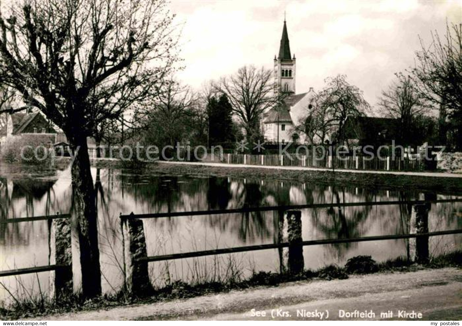 72644530 See Niesky Dorfteich Kirche See Niesky - Niesky