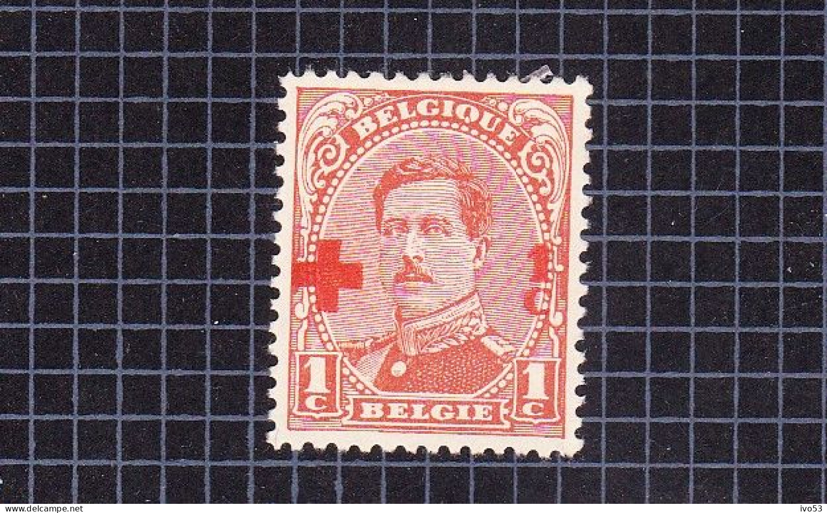 1918 Nr 150* Met Scharnier,zegel Uit Reeks Rode Kruis. - 1918 Croix-Rouge