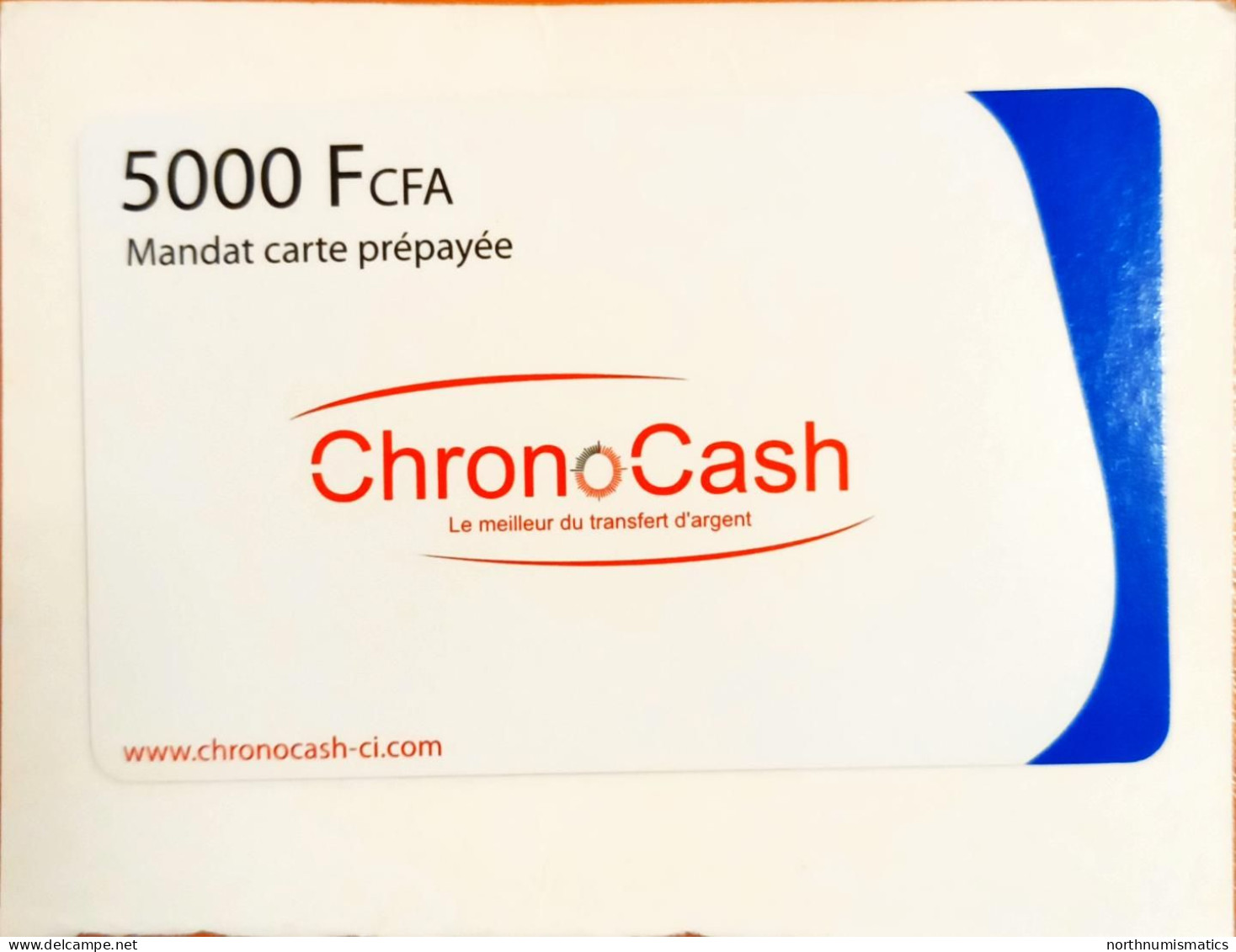 Chronocash Sample Prepaid Phone Card - Collections