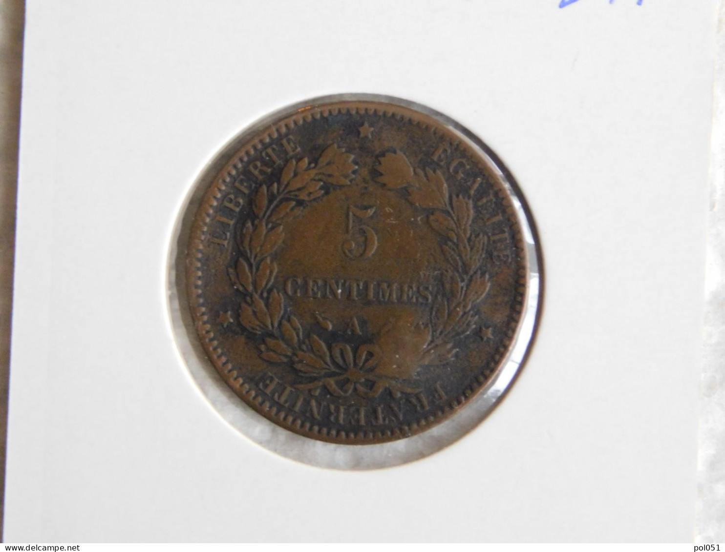 France 5 Centimes 1892 A (147) - 5 Centimes