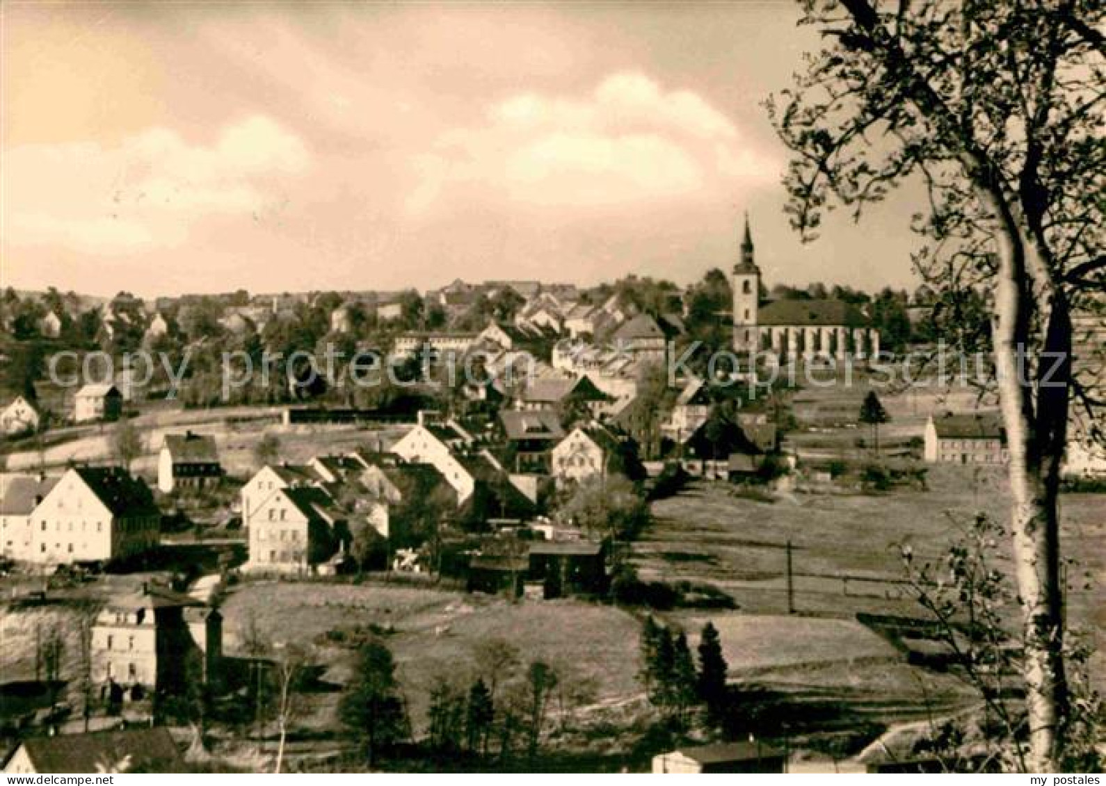 72643833 Joehstadt Ortsansicht Mit Kirche Joehstadt - Jöhstadt