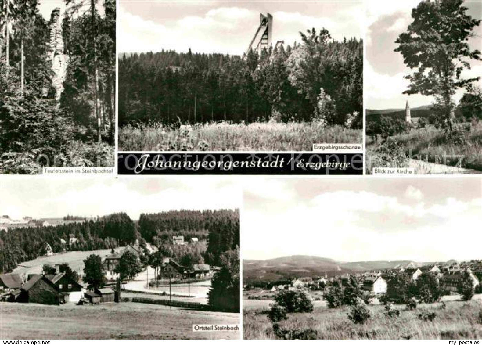 72643726 Johanngeorgenstadt Teufelstein Ortsteil Steinbach Kirche Erzgebirgsscha - Johanngeorgenstadt