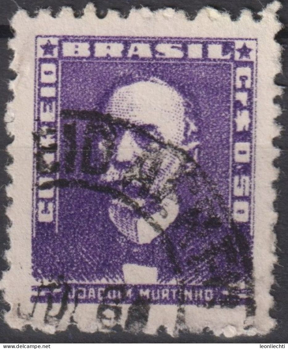 1954 Brasilien ° Mi:BR 852XI, Sn:BR 792, Yt:BR 581, Joaquim Murtinho - Used Stamps