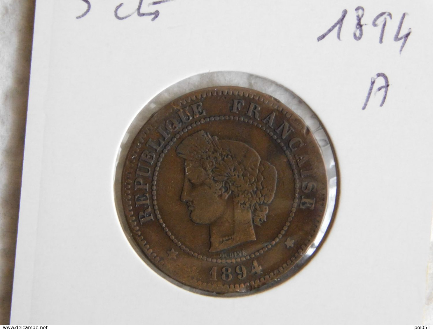 France 5 Centimes 1894 A (149) - 5 Centimes