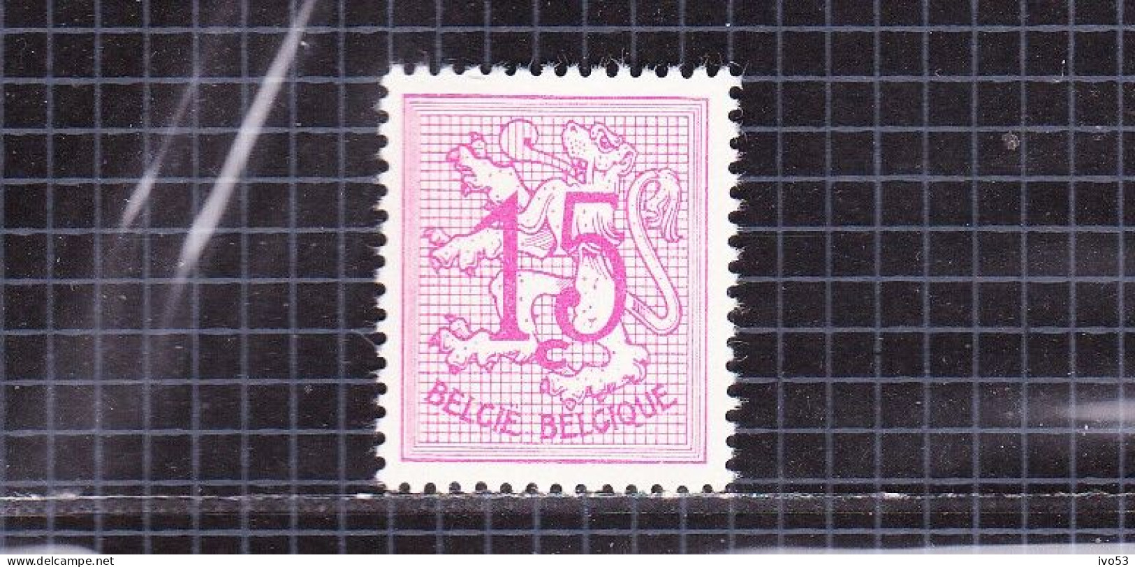 1957 Nr 1026C** Zonder Scharnier.Cijfer Op Heraldieke Leeuw. - 1951-1975 Lion Héraldique