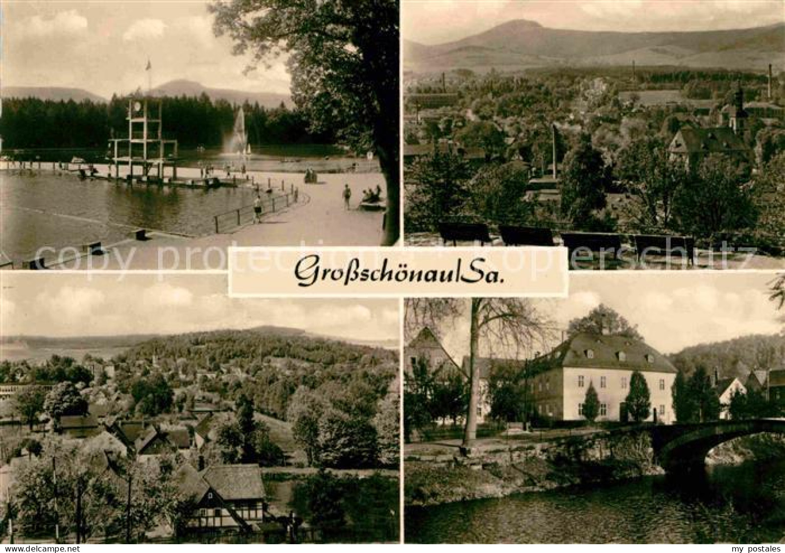72643490 Grossschoenau Sachsen Waldstrandbad Hutbergblick Heimat Und Damast Muse - Grossschoenau (Sachsen)