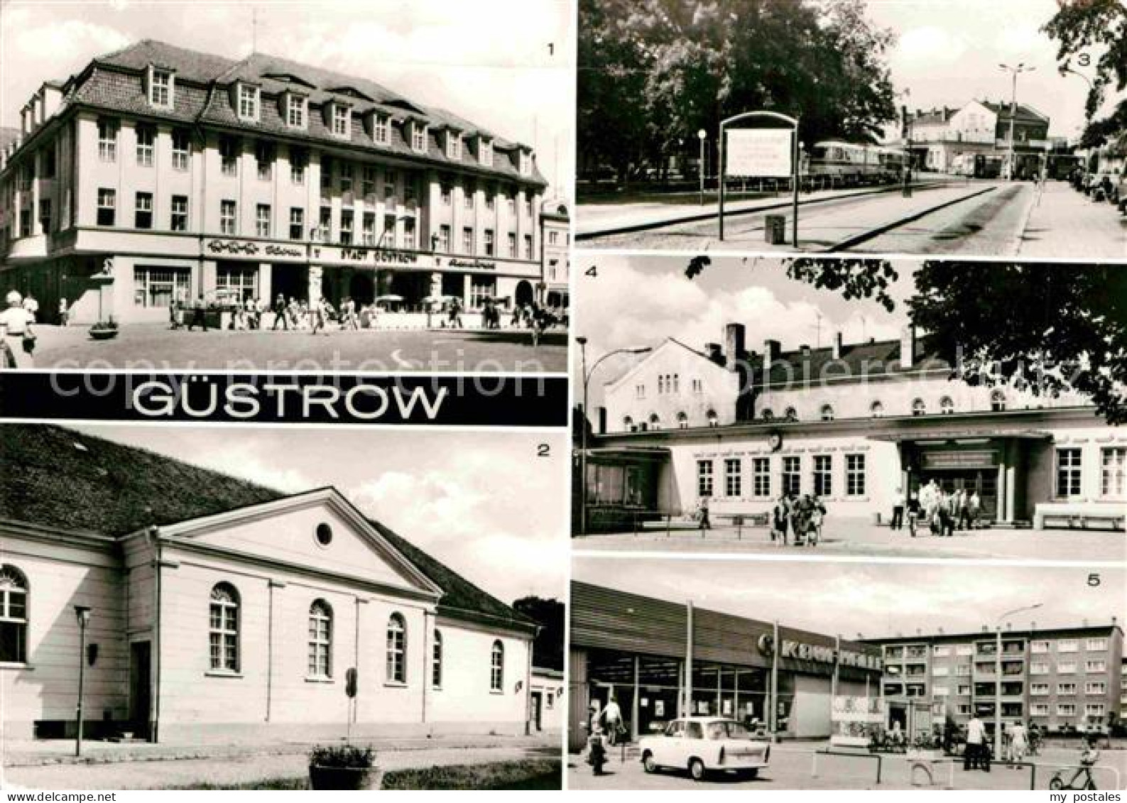 72643466 Guestrow Mecklenburg Vorpommern Hotel Stadt Guestrow Ernst Barlach Thea - Guestrow