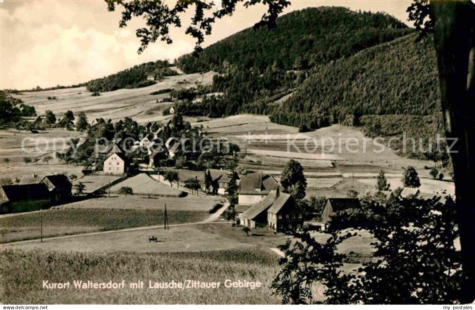 72643049 Waltersdorf Zittau Gesamtansicht Kurort Mit Lausche Zittauer Gebirge Gr - Grossschoenau (Sachsen)