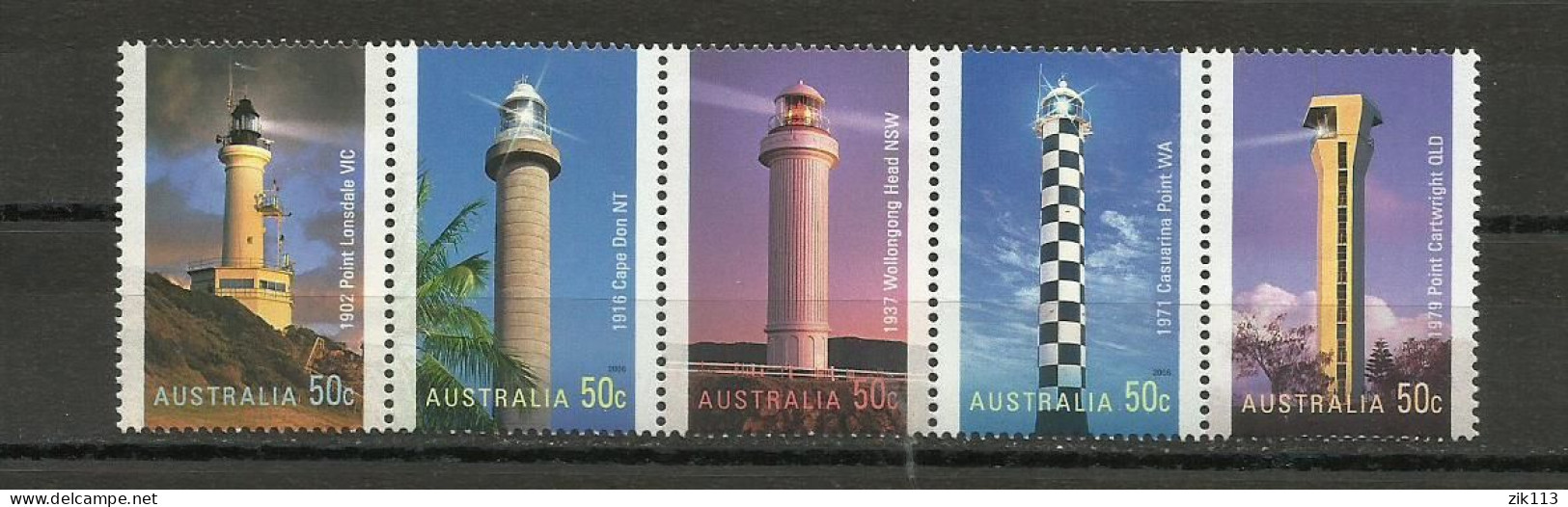 AUSTRALIA 2006 - LIGHTHOUSES ** - Ungebraucht