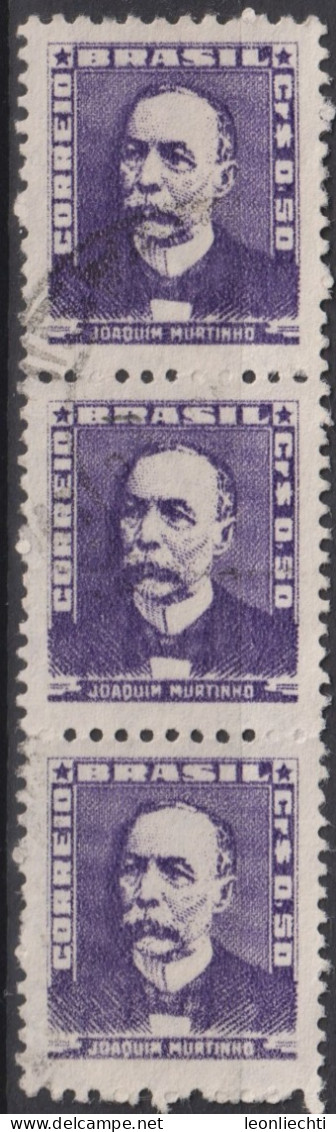 1954 Brasilien ° Mi:BR 852XI, Sn:BR 792, Yt:BR 581, Joaquim Murtinho - Used Stamps