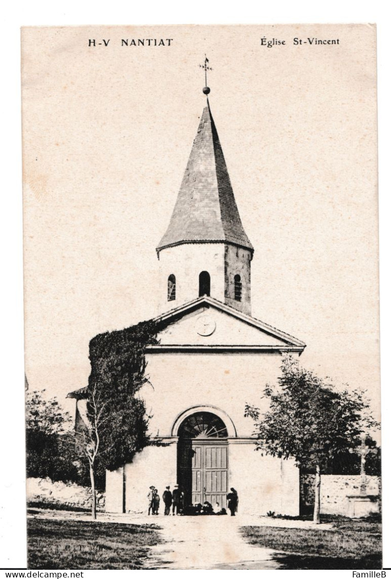 H-V - Nantiat - Église Saint Vincent - Nantiat