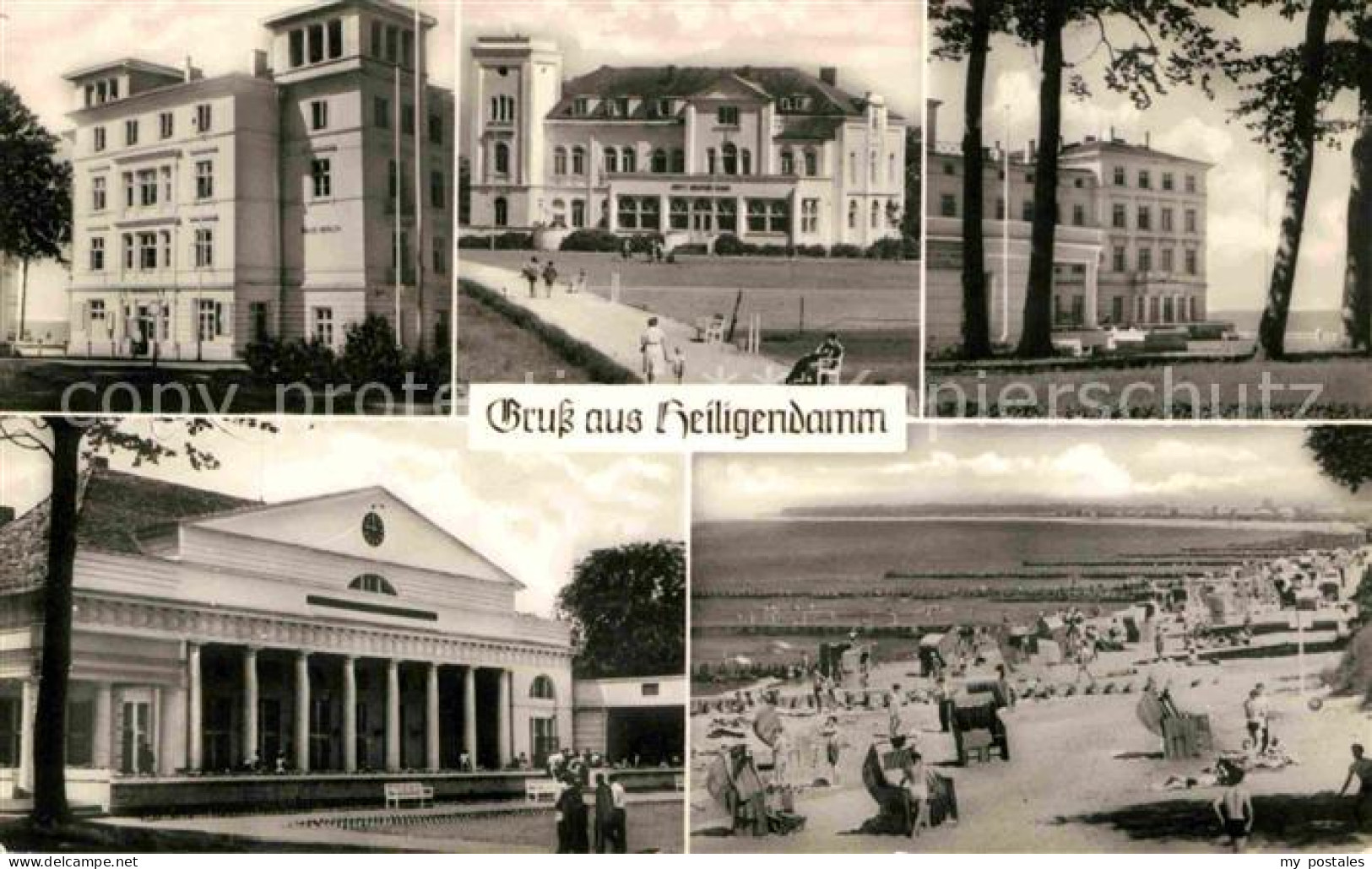 72642893 Heiligendamm Ostseebad Kurheime Kulturhaus Strand Bad Doberan - Heiligendamm