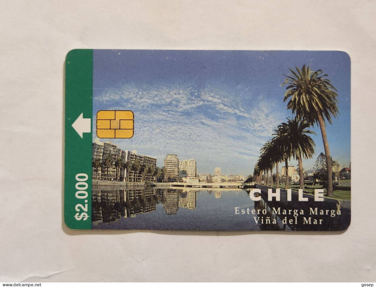 Chile-(cl-ctc-0044)-estero Marga2-(198)-($2.000)-(2CTCA00039366)-(4/1998)-(50.000)-used Card+1card Prepiad Free - Chile