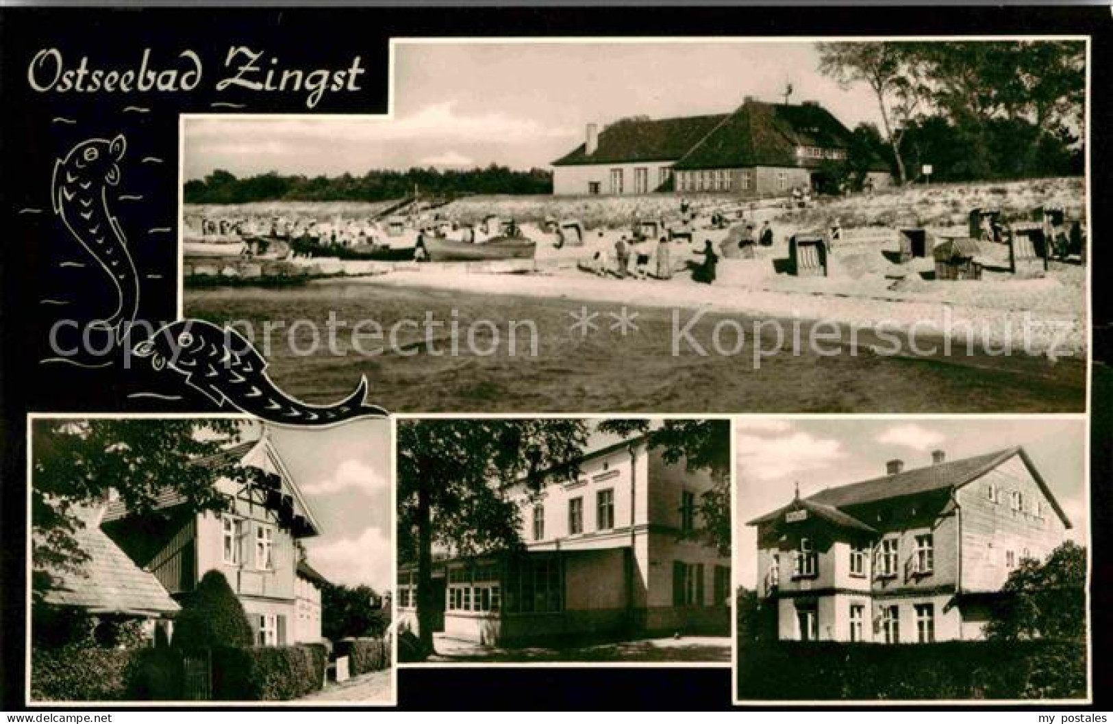 72642591 Zingst Ostseebad Strandpartie Dorfmotive Zingst Darss - Zingst