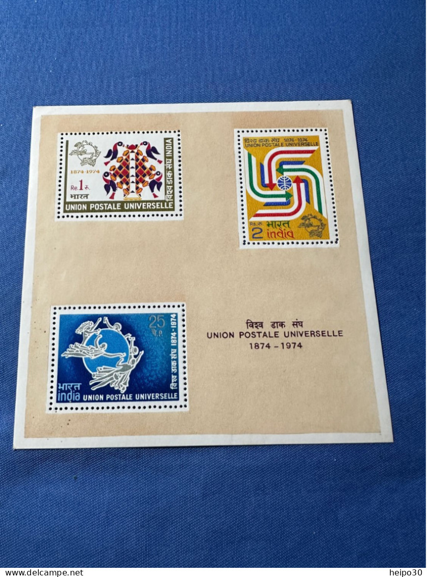 India 1974 Michel Block 3 MNH - Unused Stamps