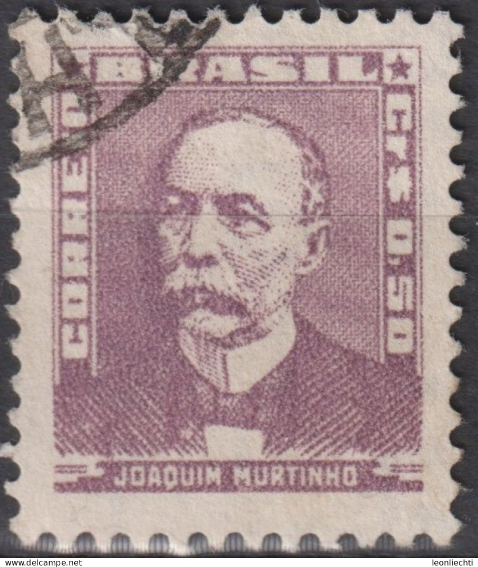 1954 Brasilien ° Mi:BR 852XI, Sn:BR 792, Yt:BR 581, Joaquim Murtinho - Used Stamps