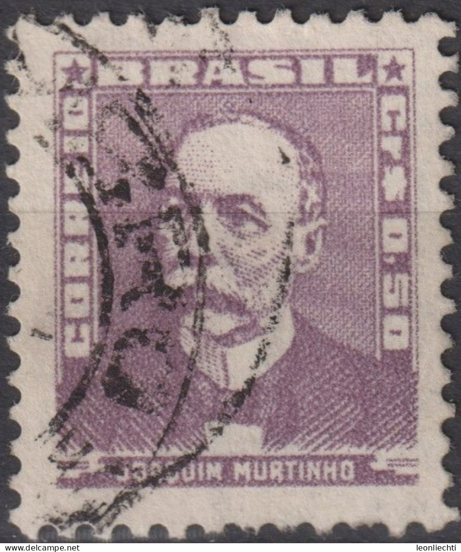 1954 Brasilien ° Mi:BR 852XI, Sn:BR 792, Yt:BR 581, Joaquim Murtinho - Used Stamps