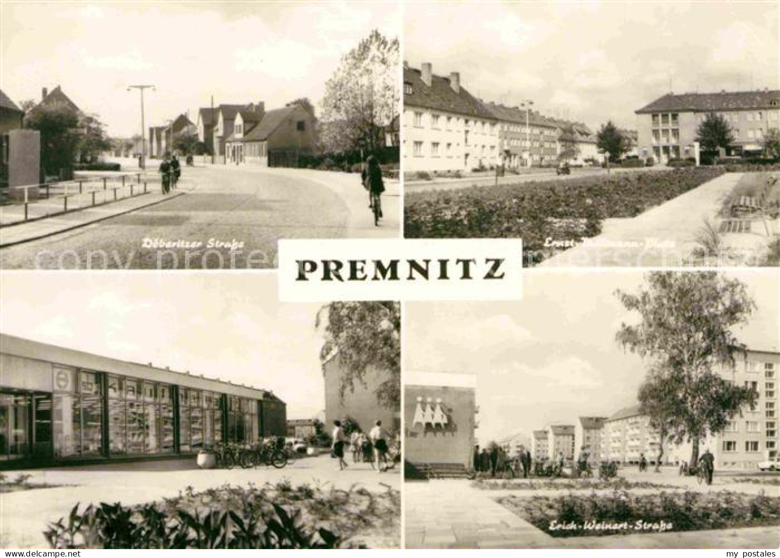 72641664 Premnitz Doeberitzer Strasse Erich Weinert Schule Ernst Thaelmann Park  - Premnitz