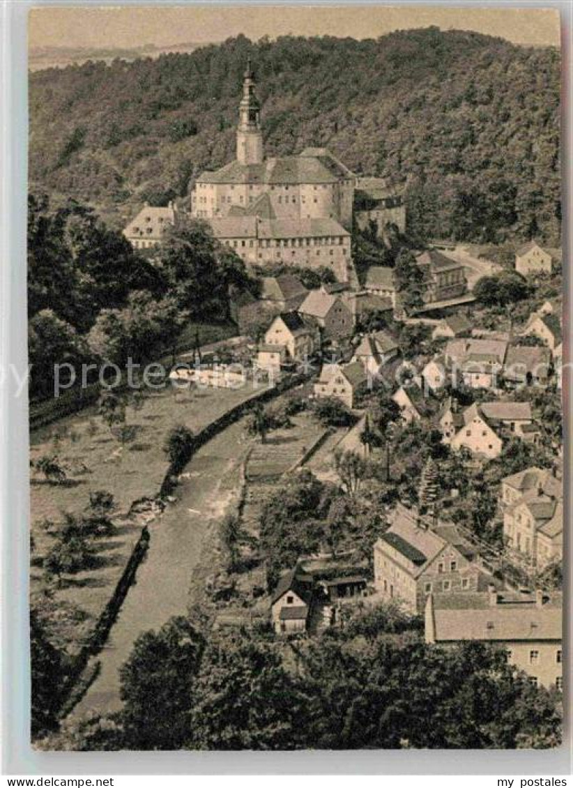 72641526 Weesenstein Ortsansicht Mit Schloss Aus Kalender Zwischen Brocken Und O - Maxen