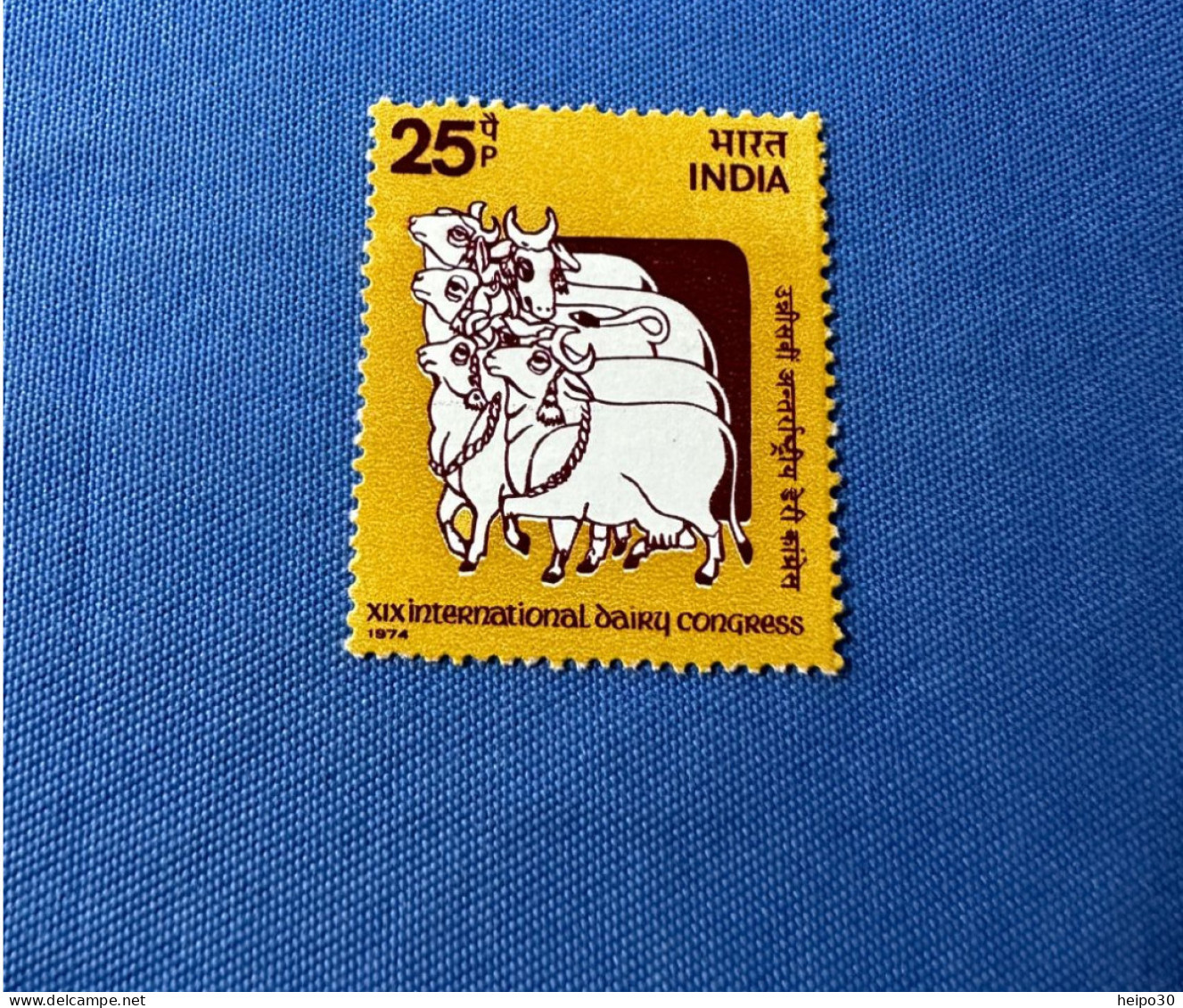 India 1974 Michel 613 Milchwirtschaftskongress MNH - Neufs