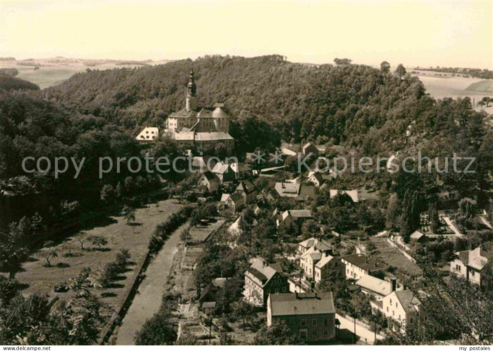 72641224 Weesenstein Schloss Blick Vom Belvedere Mueglitztal - Maxen