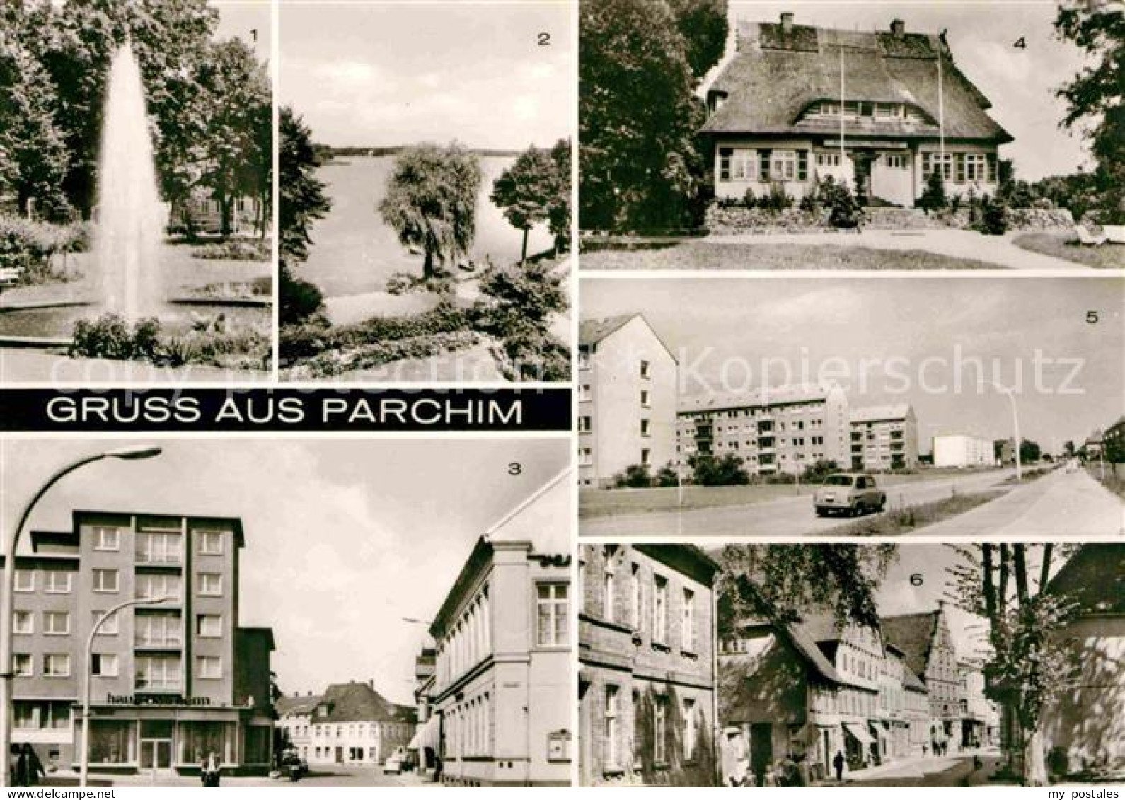 72641158 Parchim Rosengarten Wockersee Kreuztor Kinderkurheim Markower Muehle We - Parchim