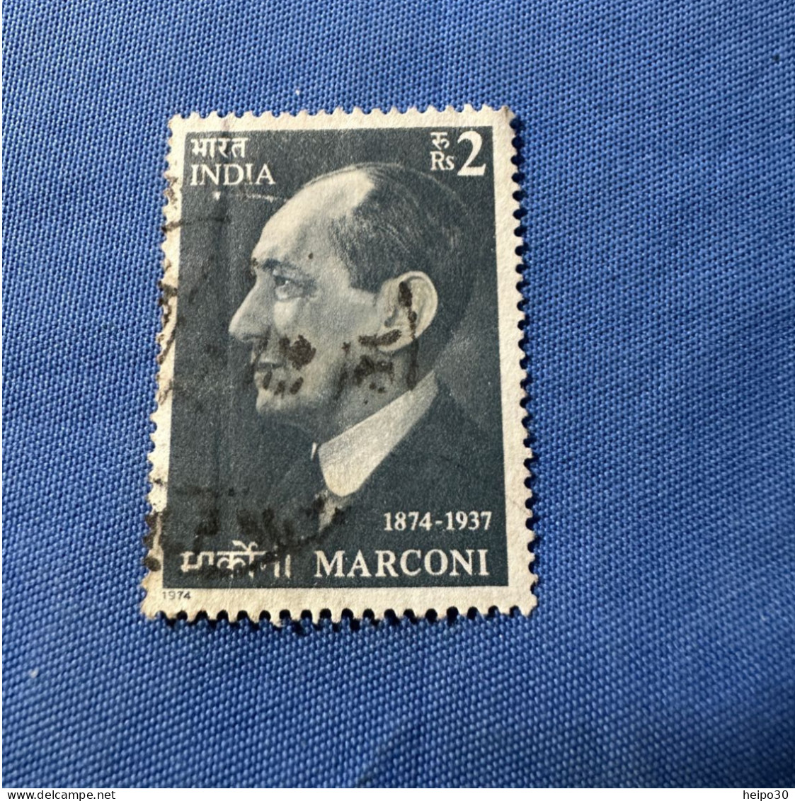 India 1974 Michel 615 Guglielmo Marconi - Usati