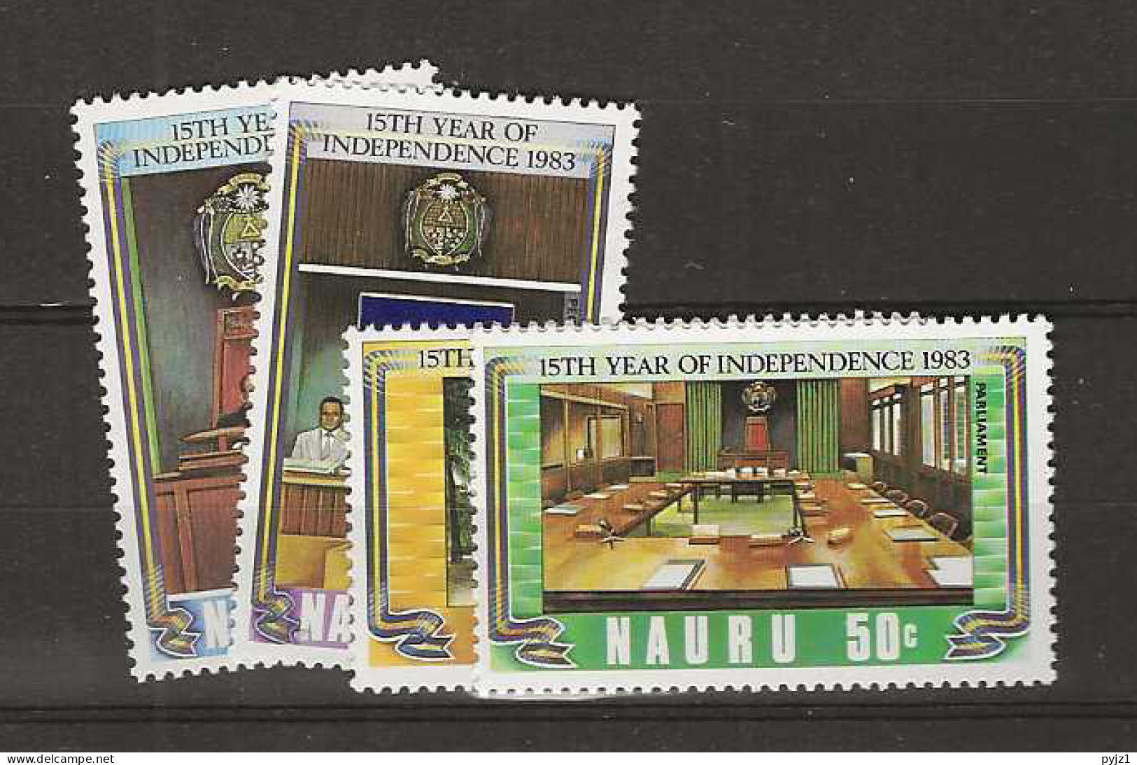 1983 MNH Nauru Mi 263-66 Postfris** - Nauru