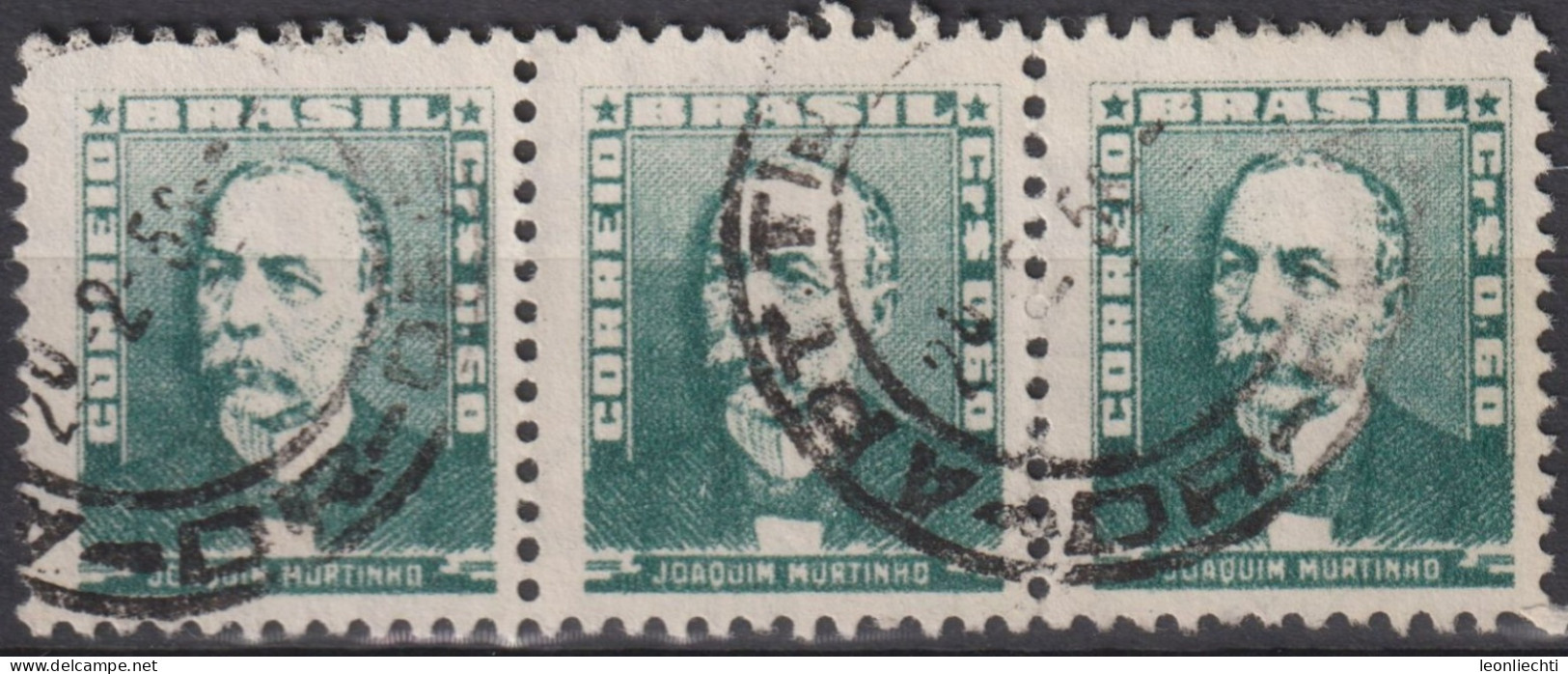 1954 Brasilien ° Mi:BR 853XI, Sn:BR 793, Yt:BR 582, Joaquim Murtinho - Used Stamps