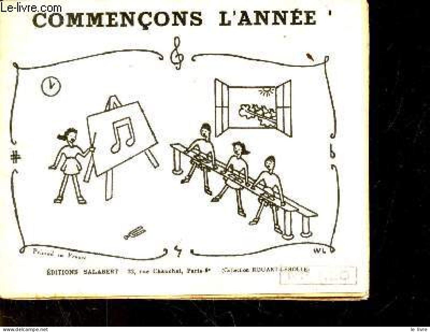 Commencons L'annee - Collection Rouart Lerolle (solfege Pour La Classe De 8e Et Cours Elementaire) - FOREST B. - 0 - Music