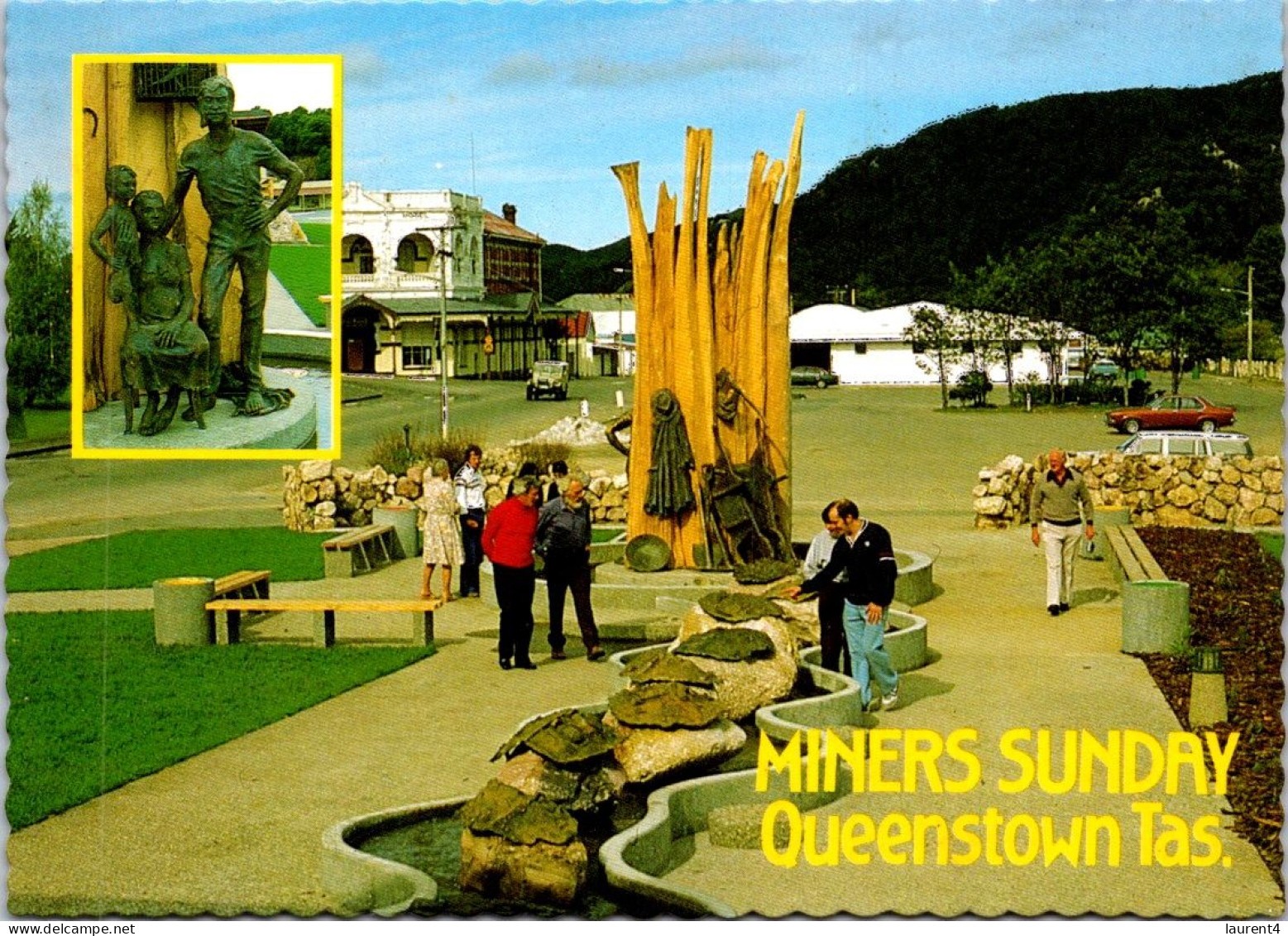 29-2-2024 (1 Y 32) Australia - TAS - Queenstown Miners Sunday Memorial - Andere & Zonder Classificatie