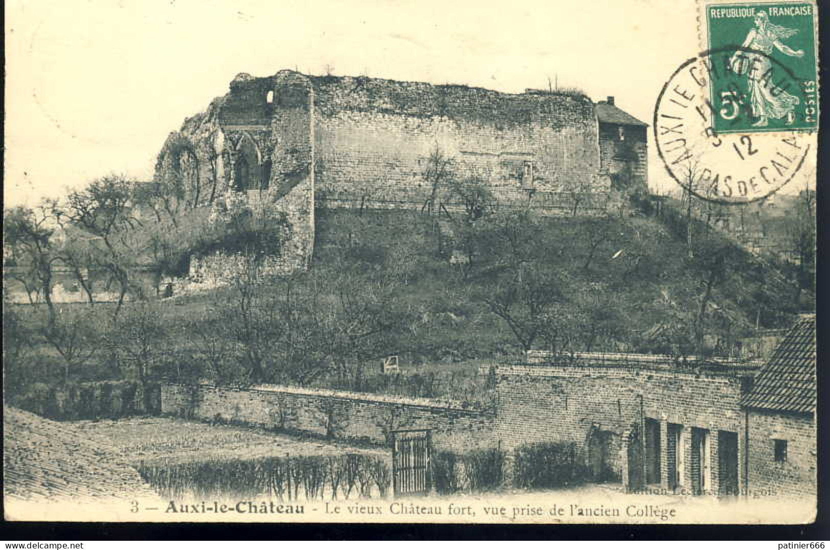 Auxi Le Chateau Le Vieux Chateau Fort - Auxi Le Chateau