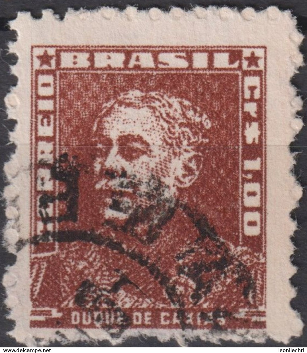 1954 Brasilien ° Mi:BR 855XI, Sn:BR 795, Yt:BR 583, Duke Of Caxias - Oblitérés