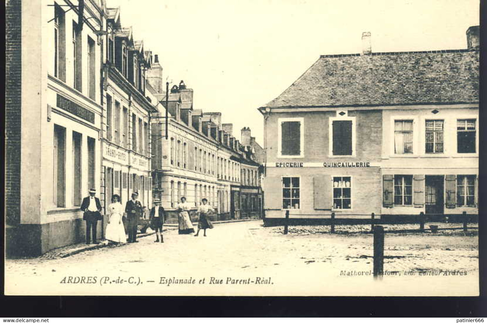 Ardres Esplanade Et Rue Parent Real - Ardres