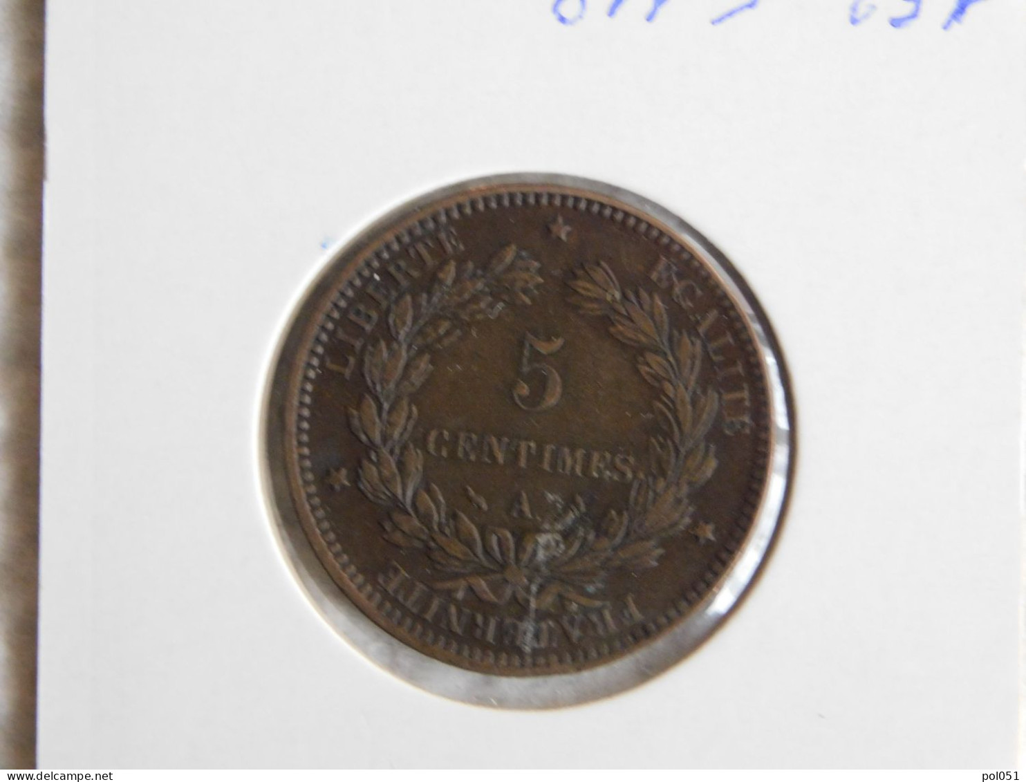 France 5 Centimes 1897 A TORCHE (152) - 5 Centimes