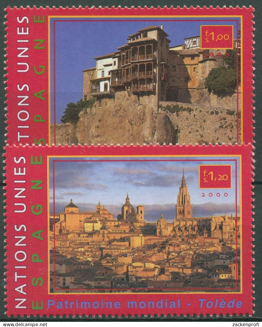 UNO Genf 2000 UNESCO Spanien Bauwerke 399/00 Postfrisch - Unused Stamps