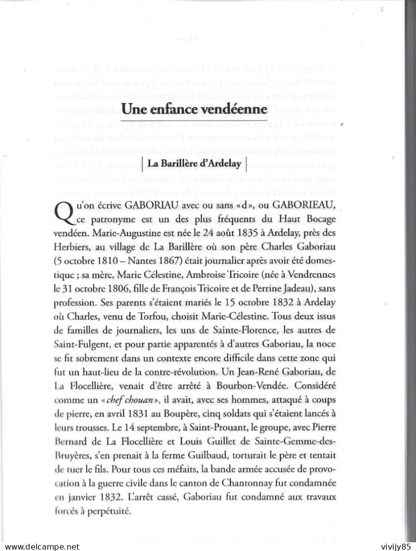 85 - ARDELAY( Les HERBERS ) - T.B. Livre " Une Vendéenne Dans La Commune De Paris " - Pays De Loire