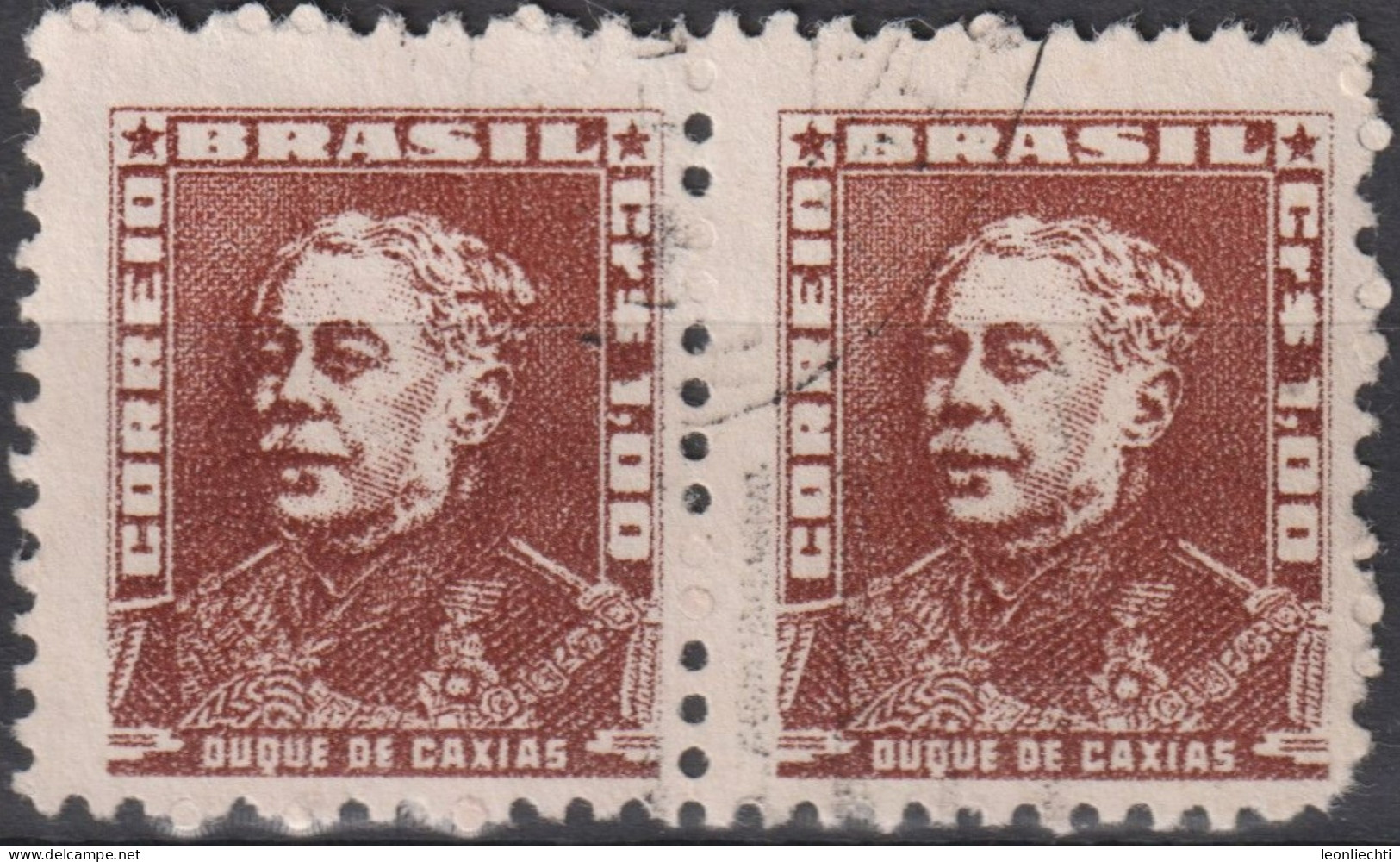 1954 Brasilien ° Mi:BR 855XI, Sn:BR 795, Yt:BR 583, Duke Of Caxias - Oblitérés